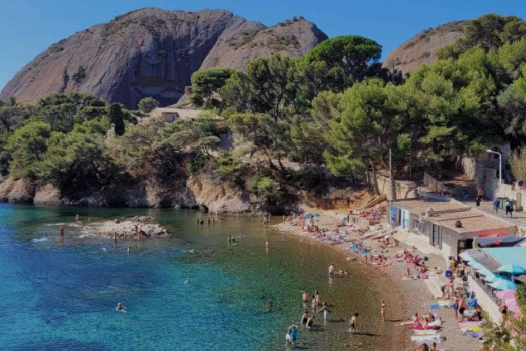 La Ciotat Beau T3, Mer, Centre, Climatisation, Parking Prive Gratuit Exterior foto