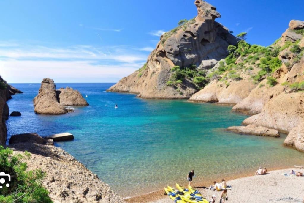 La Ciotat Beau T3, Mer, Centre, Climatisation, Parking Prive Gratuit Exterior foto